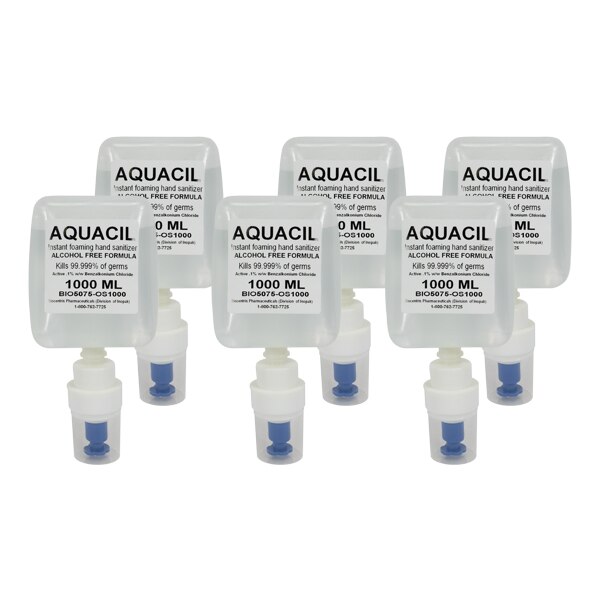 Aquacil Non Alcohol Hand Sanitizer 6/1000ml