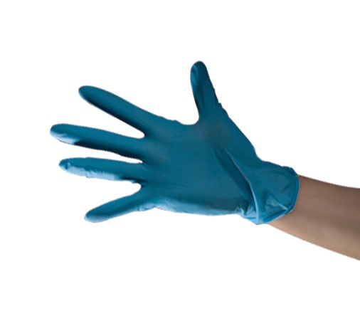 Powder-Free Natural Rubber Latex Gloves Medium 100/Box
