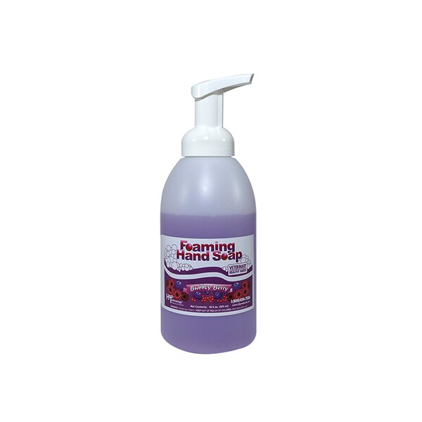 Veterinary Healthy Hands Bubbly Berry 16oz Pump