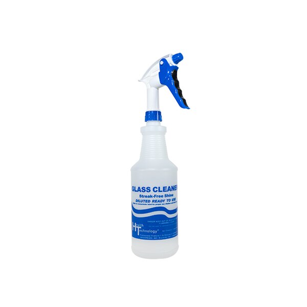 Squeaky Clean Glass Cleaner Premium Trigger Sprayer Bottle