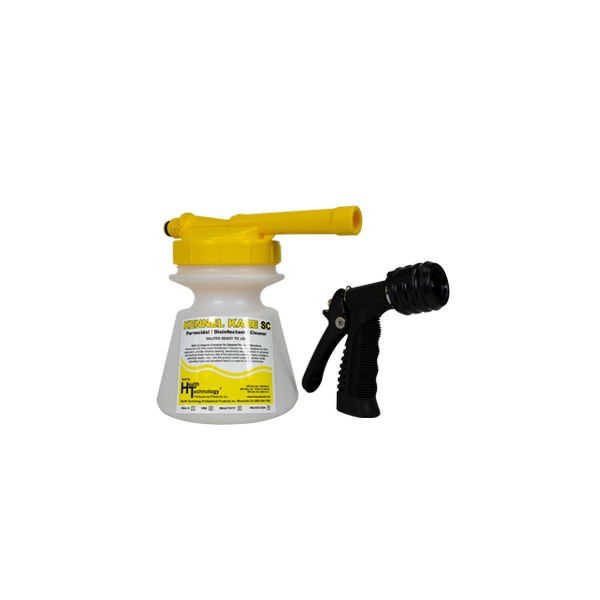 Commercial Hose End Foamer Yellow 2oz