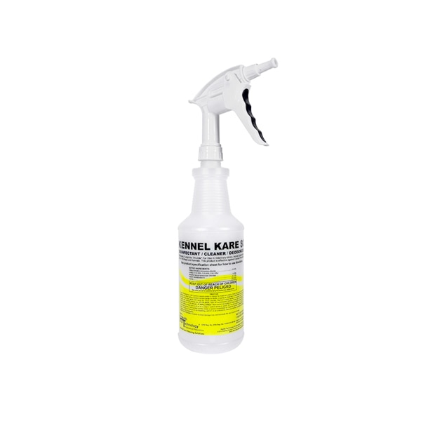 Kennel Kare SC Cleaner Deodorizer Disinfectant Premium Trigger Sprayer Bottle