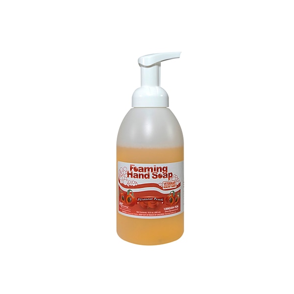 Veterinary Healthy Hands Pleasant Peach Soap 16 oz Pump Each