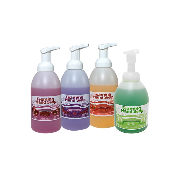 Veterinary Healthy Hands Foaming Hand Soaps Mixed Case of 12 (16oz. Pump Bottles)