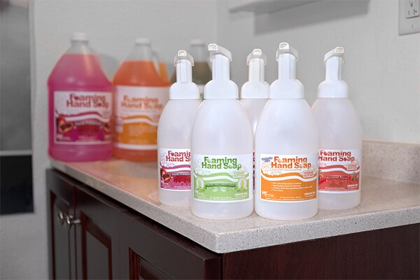 eterinary Healthy Hands Secondary Refillable Pump Bottle