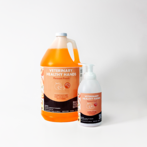 Veterinary Healthy Hands Soap Pleasant Peach